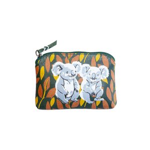 Hand Crafted and Hand Painted Leather Utility Purse