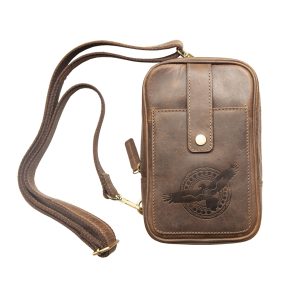 Outback Legends Hunter Leather Messenger Bag