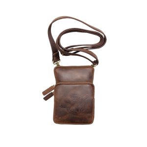 Outback Legends Hunter Leather Neck Bag