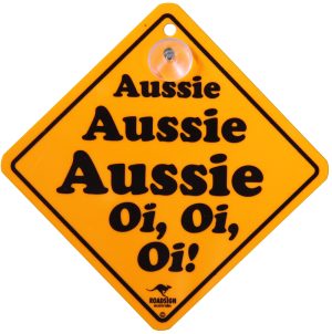 Road Sign Australia - Comic