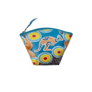 Hand Crafted and Hand Painted Leather Purse